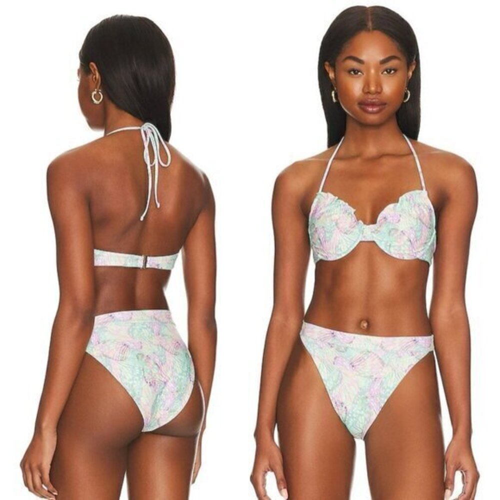 LPA Carlita Top and Bottom in Pink Teal Ali